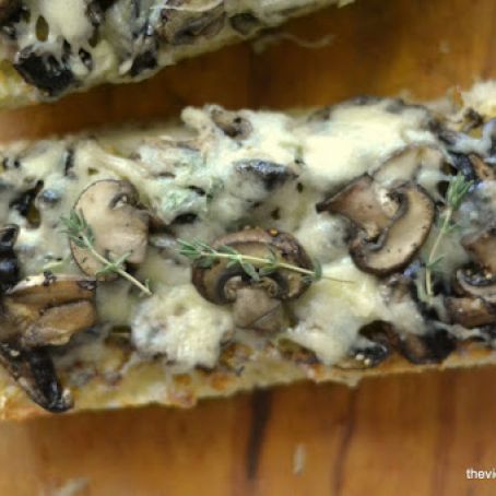 Mushroom & Gruyere Bruscetta