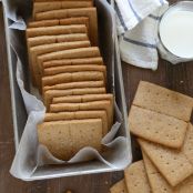 Homemade Honey Graham Crackers