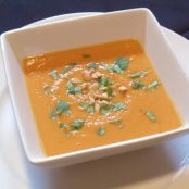 West African Sweet Potato & Peanut Soup