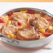 Aloha Pork Chop Skillet!!!