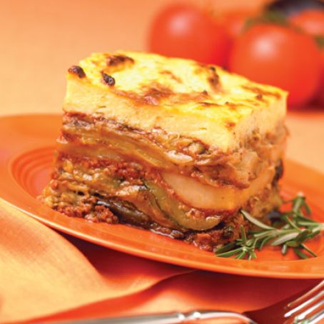 Moussaka - Classic Greek Moussaka with Eggplant