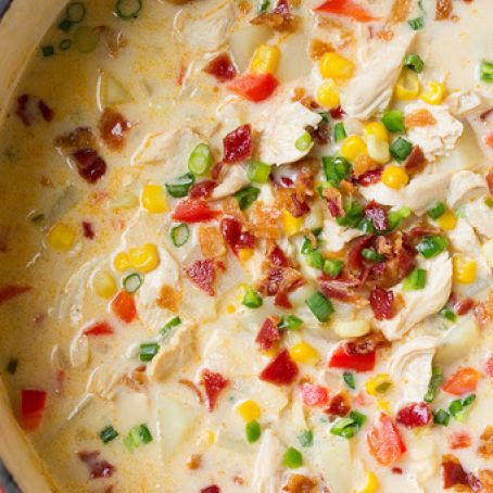 Creamy Chicken and Corn Chowder