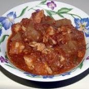 Green Chili Crock Pot Chicken Enchiladas