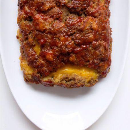 Meatloaf stuffed with Mash Potatoes