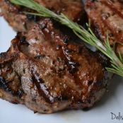 Grilled Loin Lamb Chops