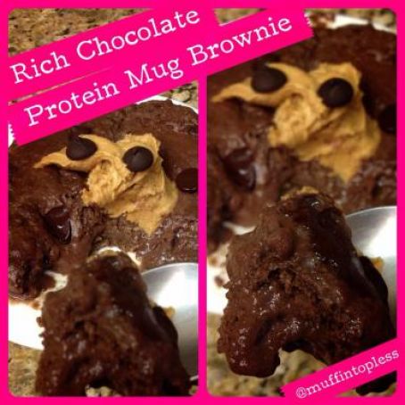 Rich Chocolate Protein Mug Brownie- Muffin Topless