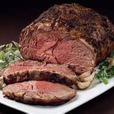 GARLICKY HERB PRIME RIB