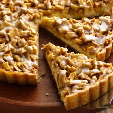 Cream Cheese Apple Danish Tart
