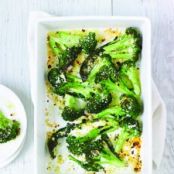 Cheesy “Pizza” Broccoli