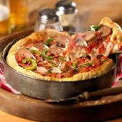 Italian Sausage Deep Dish Pizza Recipe