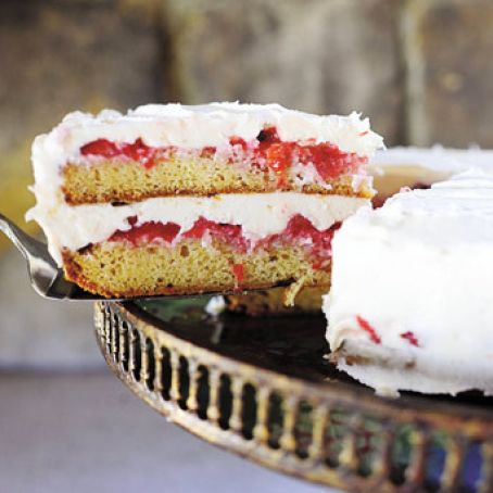 Strawberry Shortcake Cake