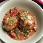 Thom's Paprika Chicken for One