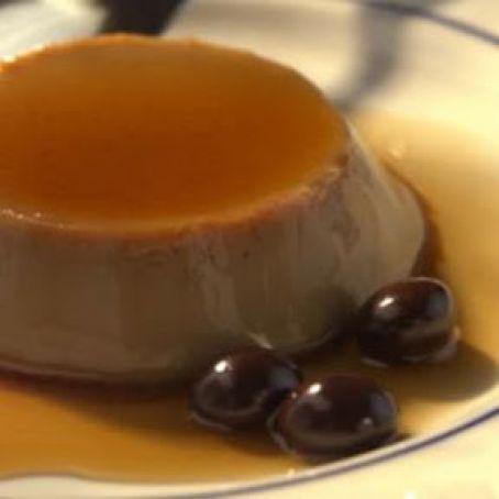 Coffee crème caramel
