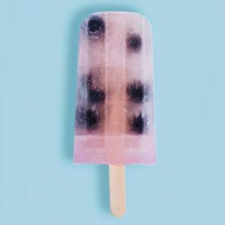 Blueberry-Rosé Lemonade Ice Pops