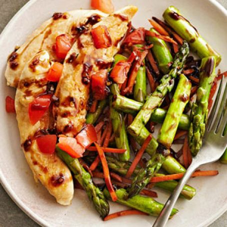 Balsamic Chicken and Vegetables