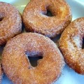 Apple Cider Spice Doughnuts