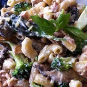 Cream Cheese Alfredo Sauce with Mushrooms