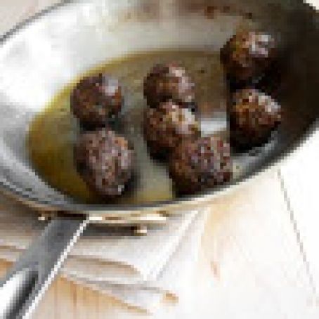 Albóndigas de Cordero-Sephardic-style lamb meatballs