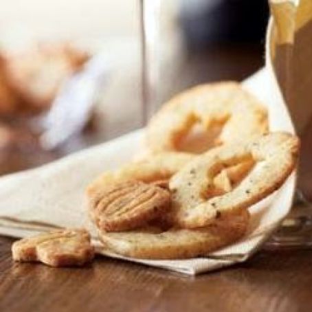 Rosemary-Parmesan Icebox Crackers