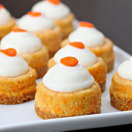 CHEESECAKE - Mini Carrot Cake Cheesecakes