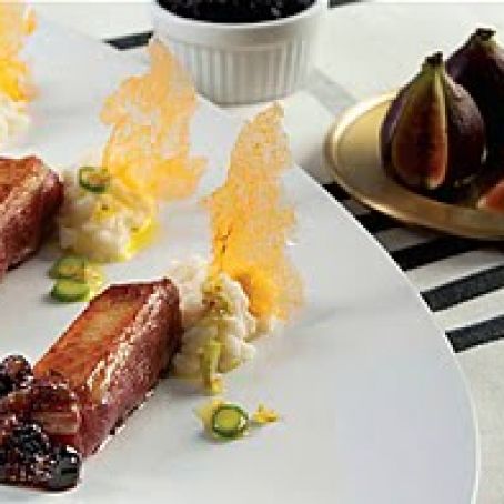 PATO CON CHUTNEY DE HIGOS Y ARANDANOS