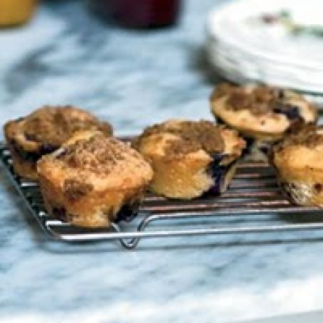 Blueberry Sour Cream Muffins