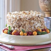 Coconut-Almond Cream Cake