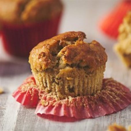 Banana Coconut Pecan Muffins