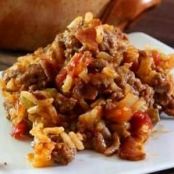 School Time Spanish Rice Con Carne