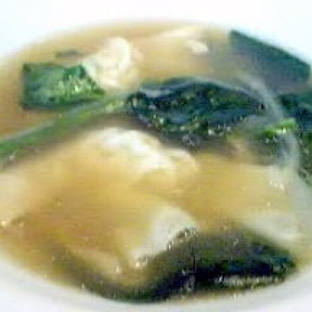 Wonton & Vegetable Soup