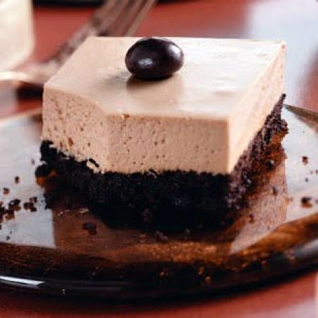 Mocha Cheesecake Bars