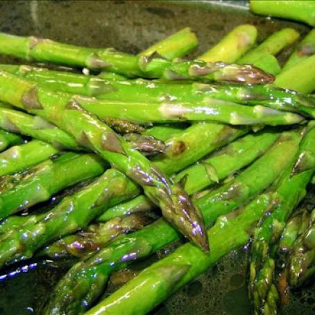 Balsamic Browned Butter Asparagus
