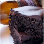 Belgian Raspberry Brownies With Truffle Ganache