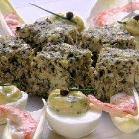 Artichoke Asiago Squares