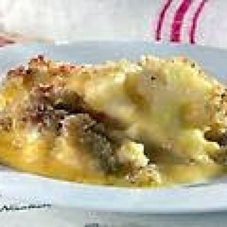 Cheesy Cauliflower Gratin