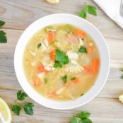 Chicken and Lemon Orzo Soup