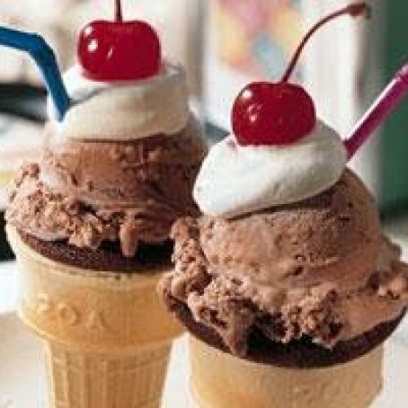 Ice Cream Cone Cupcakes