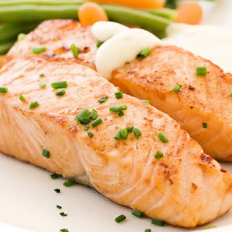 Poached Salmon