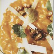 Butternut Squash Risotto with Toasted Walnuts