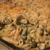 Pesto Chicken Penne Casserole
