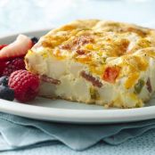 Heart Smart Cheddar and Potatoes Breakfast Bake