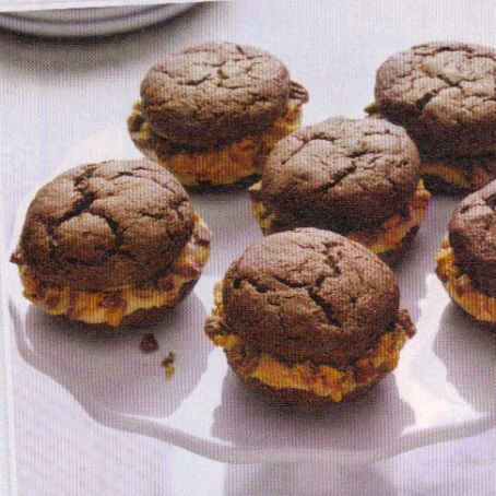 Desserts (Chocolate Peanut Butter Sandwich Cookies)