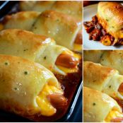 Chili Cheese Dog Bake