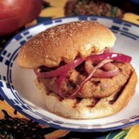 Grilled Parmesan-Turkey Burgers
