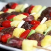 Teriyaki Beef and Vegetable Kebabs
