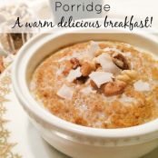 Pumpkin Quinoa Porridge – A Warm Delicious Breakfast!