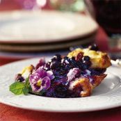 Blueberry Bread Pudding