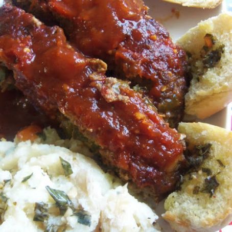 Tex-Mex Meatloaf With Barbeque Sauce