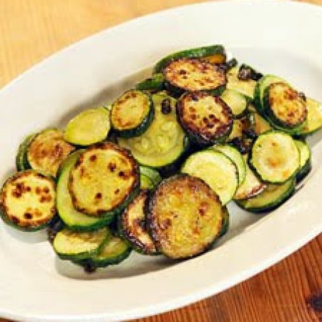 Zucchini with Anchovies and Capers