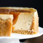 Instant Pot Salted Caramel Cheesecake